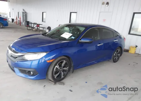 2018 Honda Civic Touring from USA, damaged, VIN JHMFC1F95JX003920